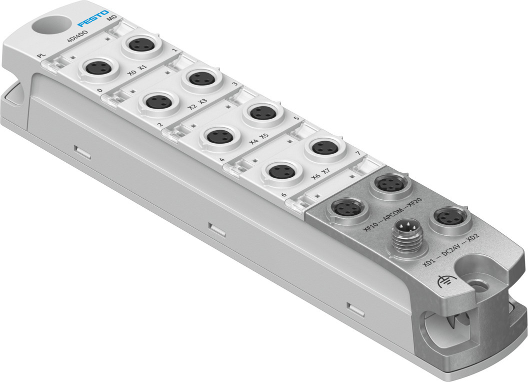 Festo 氣電整合  CPX-AP-I-4DI4DO-M8-3P